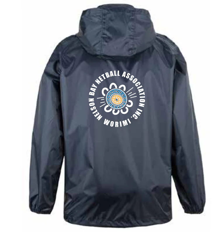 Nelson Bay Netball Rep Coach Wet Weather Jacket - Image 2