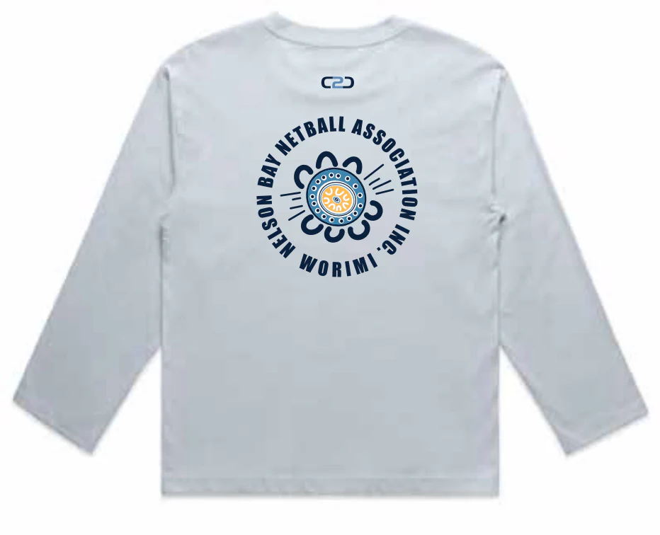Nelson Bay Netball Rep Manager Long Sleeve Tee - Image 2