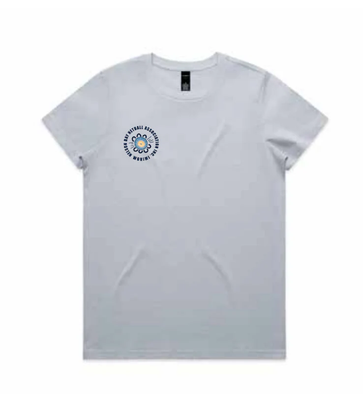 Nelson Bay Netball Rep Training Short Sleeve Tee (Powder Blue)