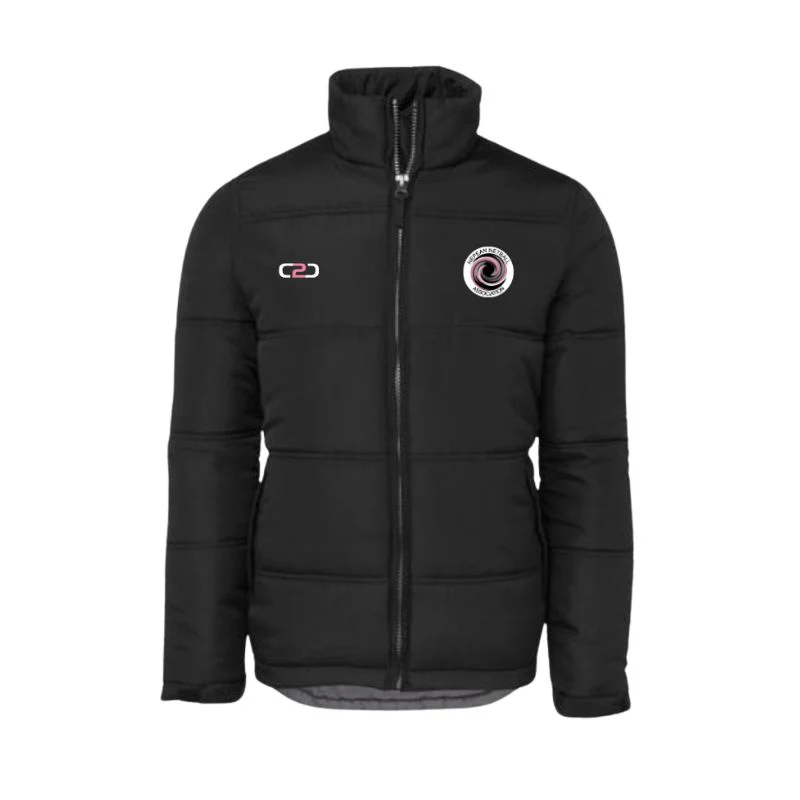 Nepean Netball Adults & Kids Puffer Jacket Black