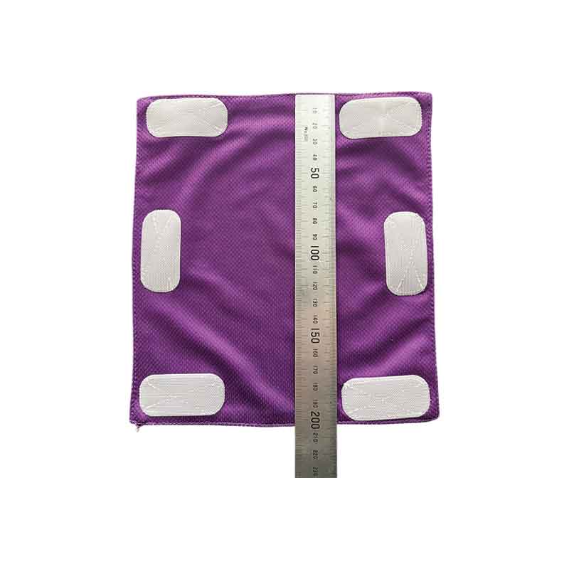 Netball Positional Tags Set Purple & White - Image 4