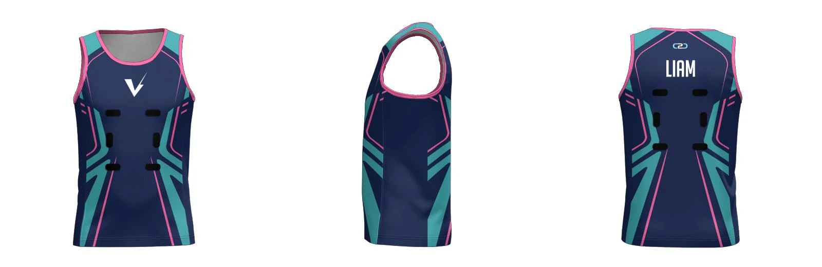 Netball Singlet 105 Design Your Own Custom