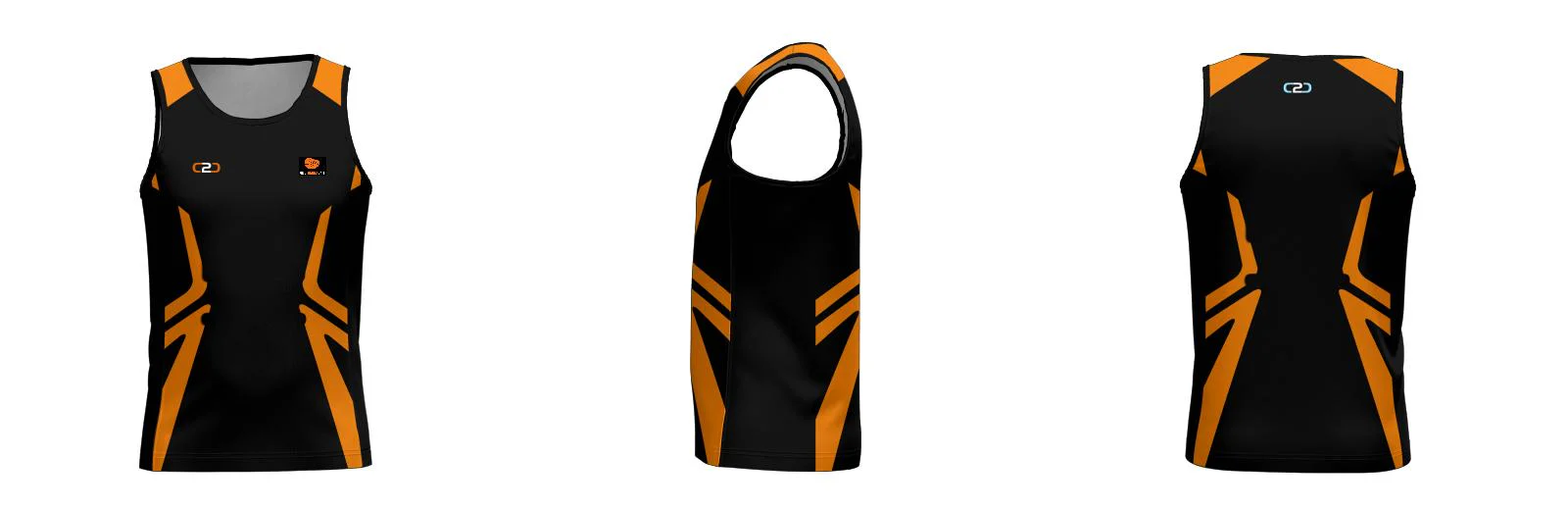 Netball Singlet 105 Design Your Own Custom