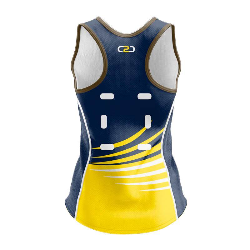 Swish Netball Singlet Ladies Racerback Design Your Own Custom - Image 2