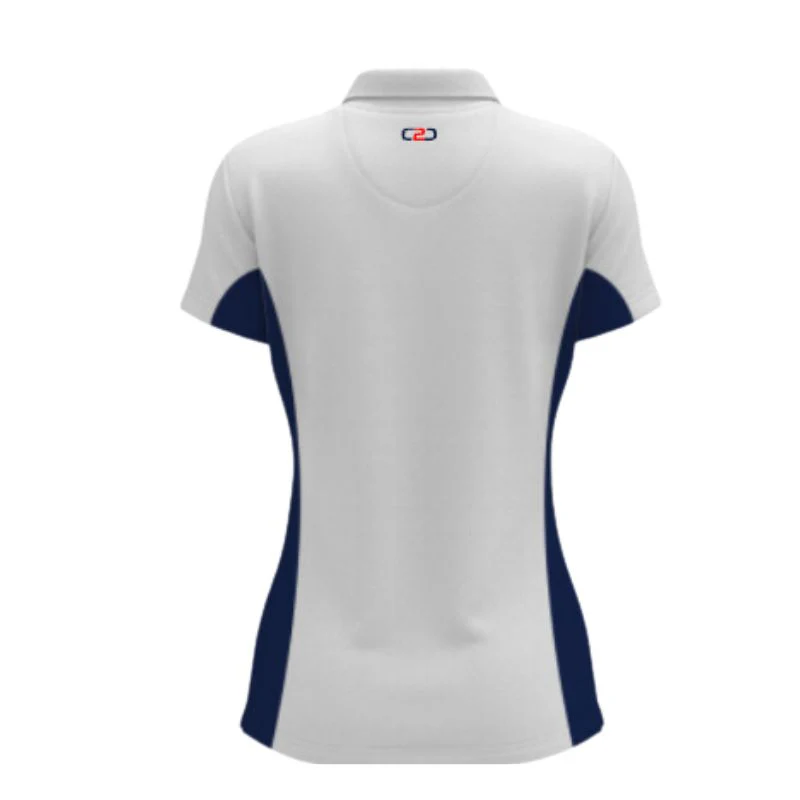 Netball Umpire Core Polo with Side Strip Design Your Own Custom - Image 2