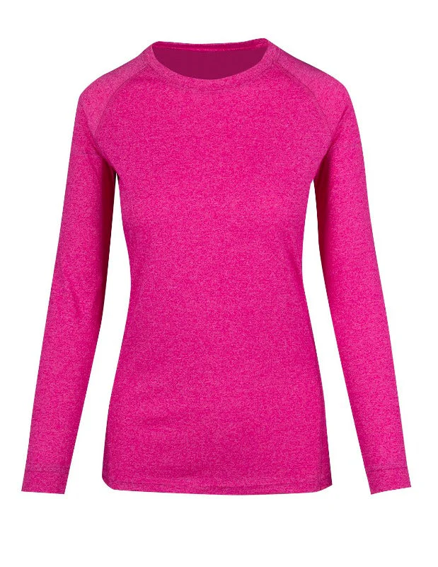 Netball Umpire High Performance Long Sleeve Tee Ladies - Image 3