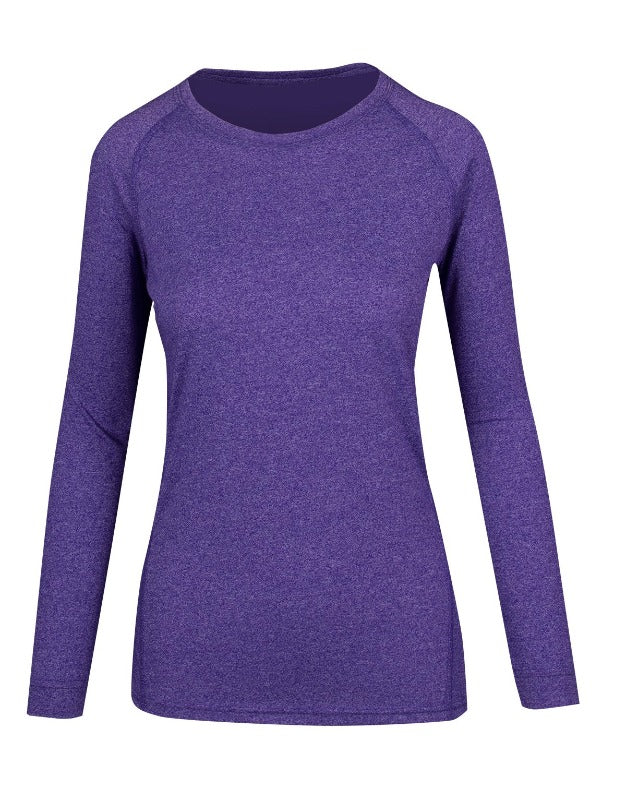 Netball Umpire High Performance Long Sleeve Tee Ladies - Image 5