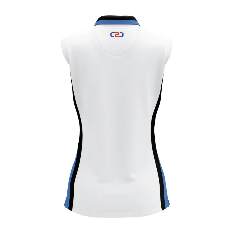 Netball Umpire Sleeveless Polo Design Your Own Custom - Image 3