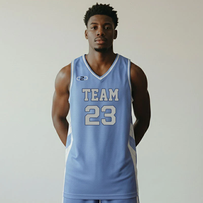 North Carolina Custom Core Reversible Basketball Singlet - Image 3