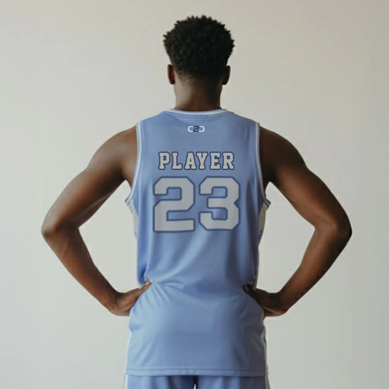 North Carolina Custom Core Reversible Basketball Singlet - Image 4