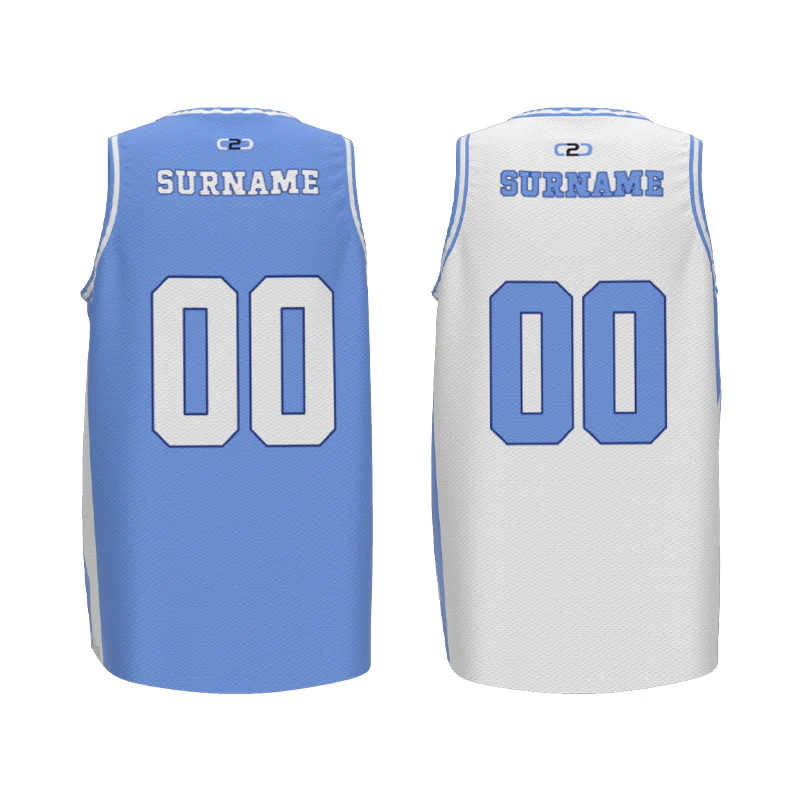 North Carolina Custom Core Reversible Basketball Singlet - Image 6