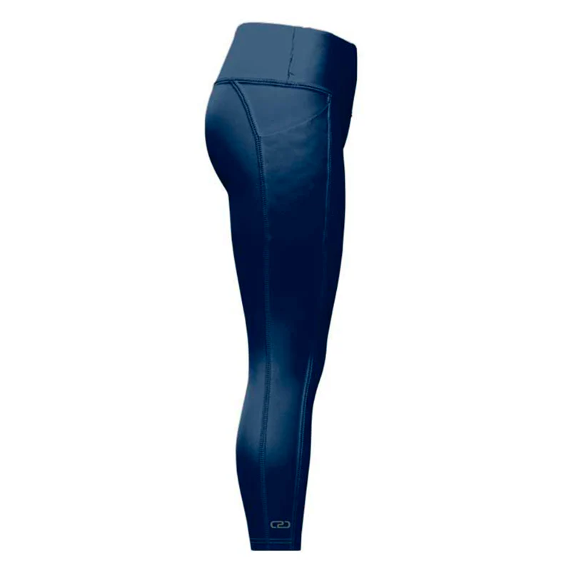 Northern Hawks Netball Stock 7/8 Tights Navy - Image 2