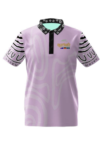 Nurture Learning Center Core Polo Purple