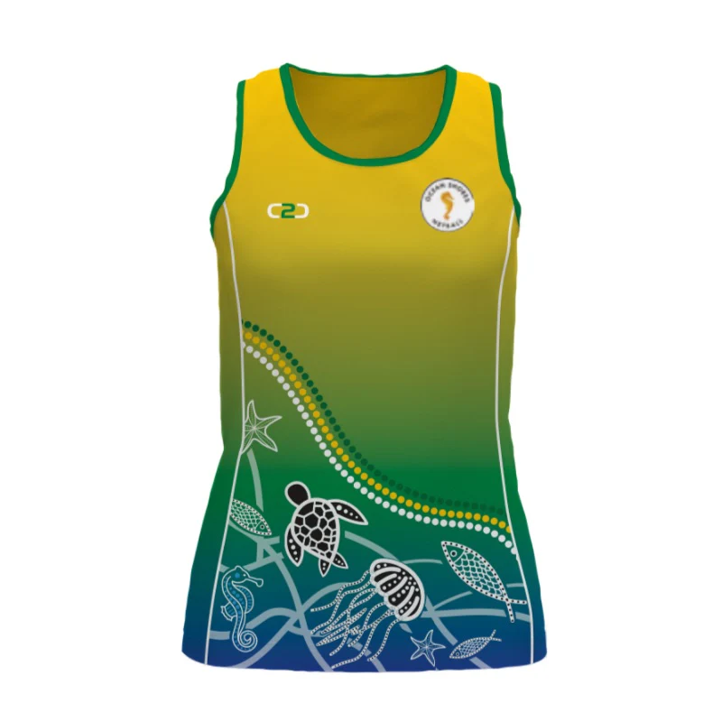 Ocean Shore Netball Singlet