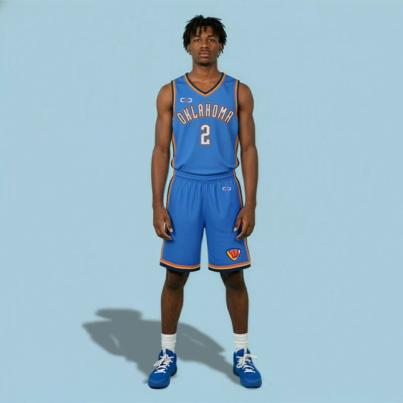 Custom Oklahoma Inspired Core Basketball Singlet - Image 9