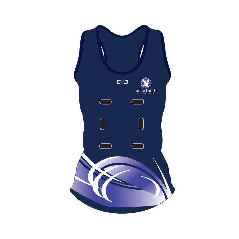 Out of Touch Netball Training Singlet B2B