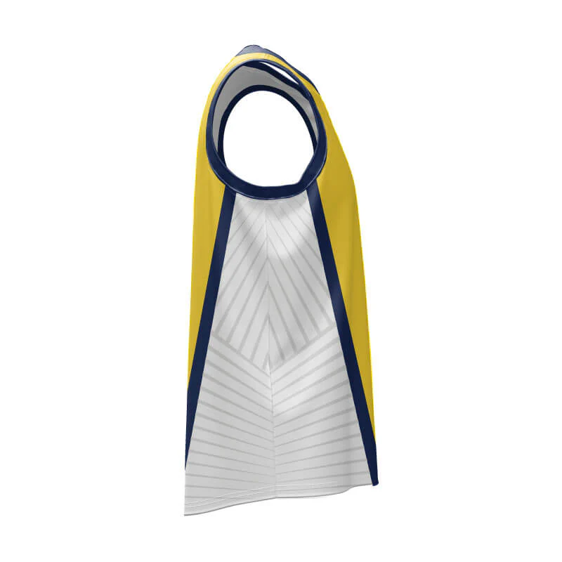 Custom Pacers Inspired Core Basketball Singlet - Image 2