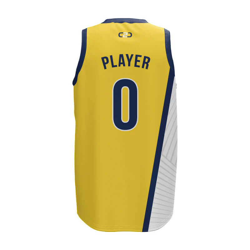 Custom Pacers Inspired Core Basketball Singlet - Image 3