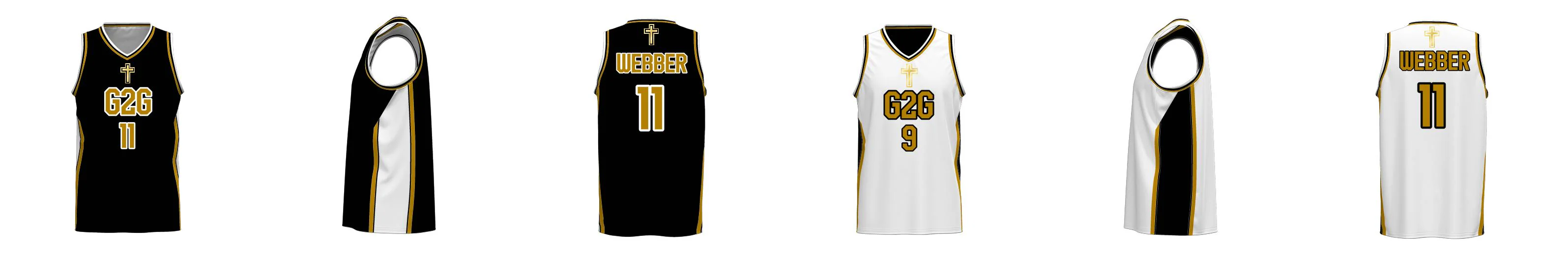 Pass Core V Reversible Basketball Singlet Design Your Own