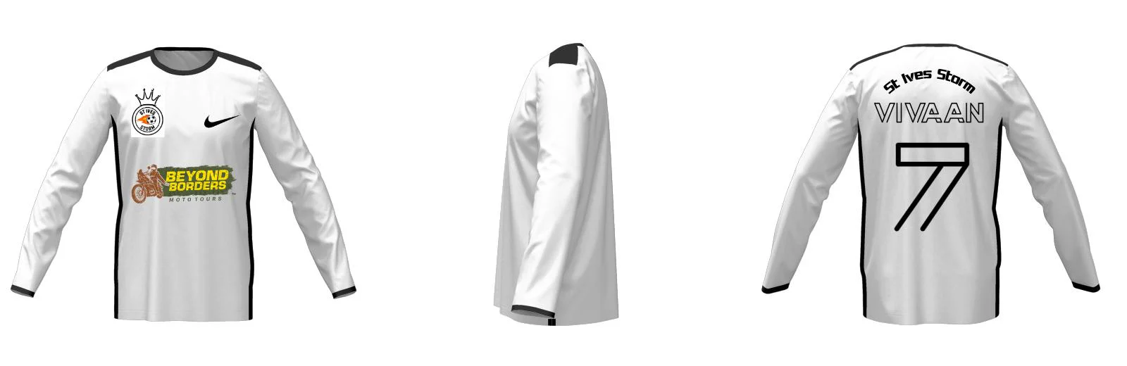 Plain Long Sleeve Jersey Design Your Own Custom