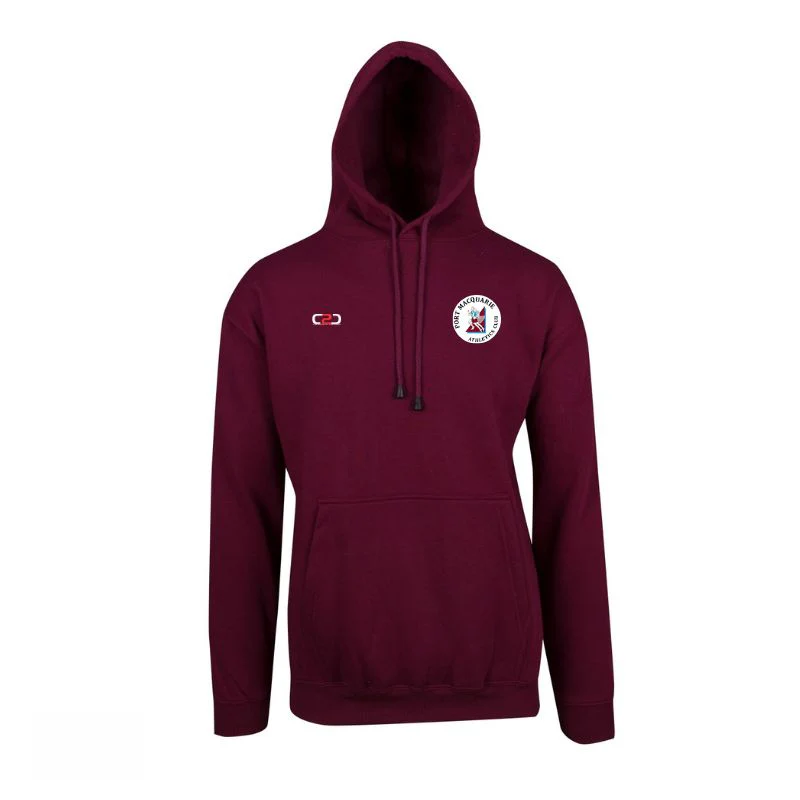 PM Athletics Kangaroo Hoodie Maroon
