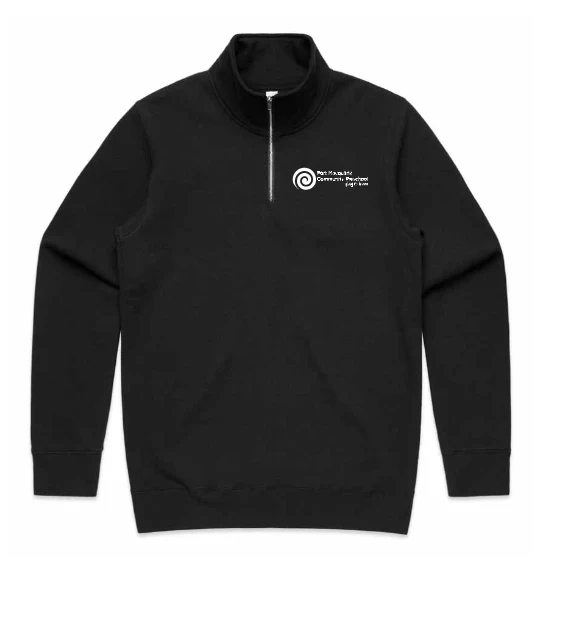 PMQ Community Preschool Staff 1/2 Zip Crew - Image 3