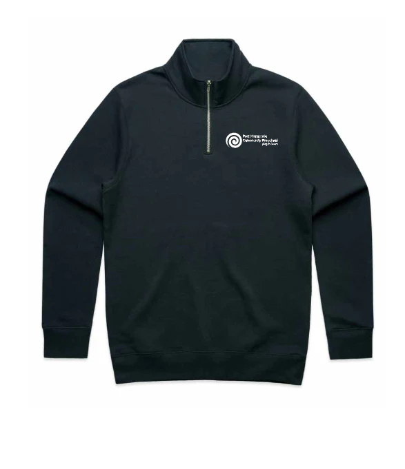 PMQ Community Preschool Staff 1/2 Zip Crew - Image 4
