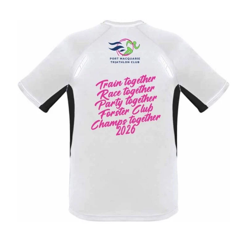 PMQ Triathlon  Ladies/Mens Club Champions Tee - Image 3