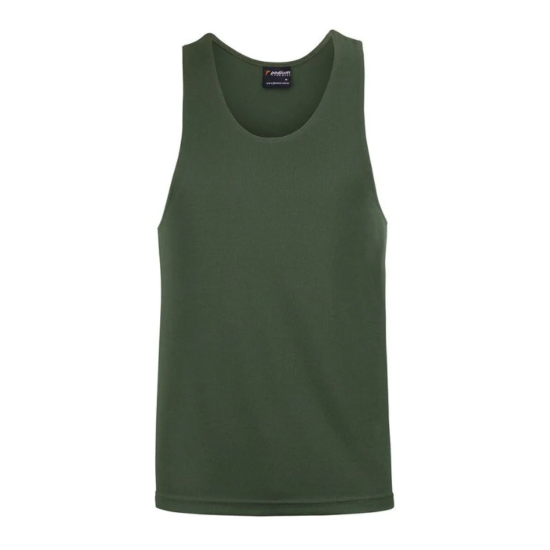 Poly Singlet Mens - Image 2