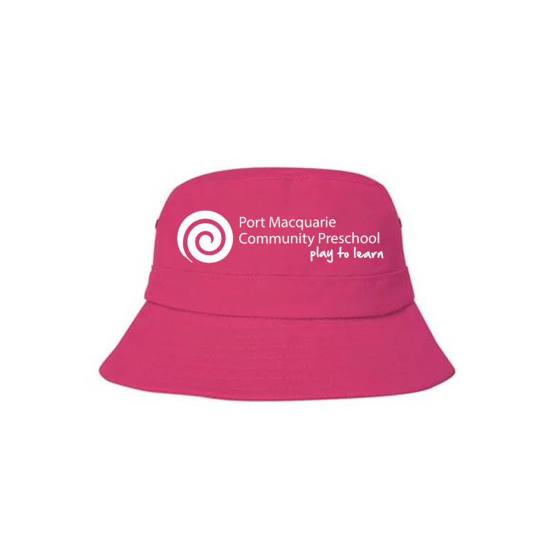 PM Community Preschool Play To Learn Twill Bucket Hat