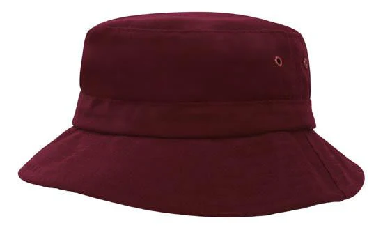 PM Community Preschool Play To Learn Twill Bucket Hat - Image 7