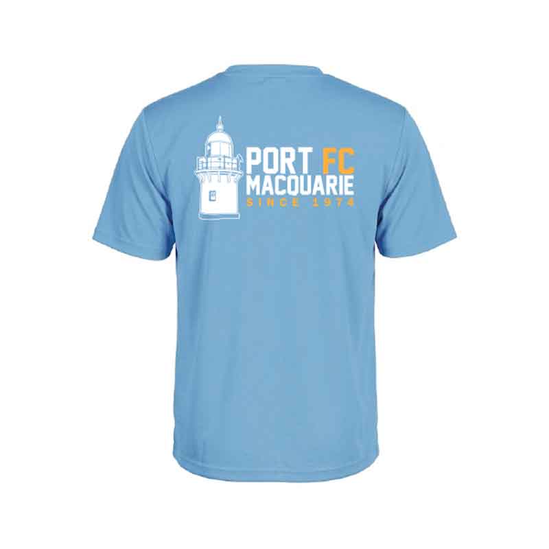 Port Macquarie FC Kids/Adults Micromesh Tee - Image 2