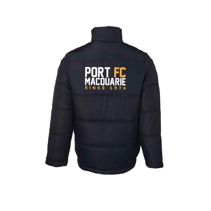 Port Macquarie FC Puffer Jacket - Image 2