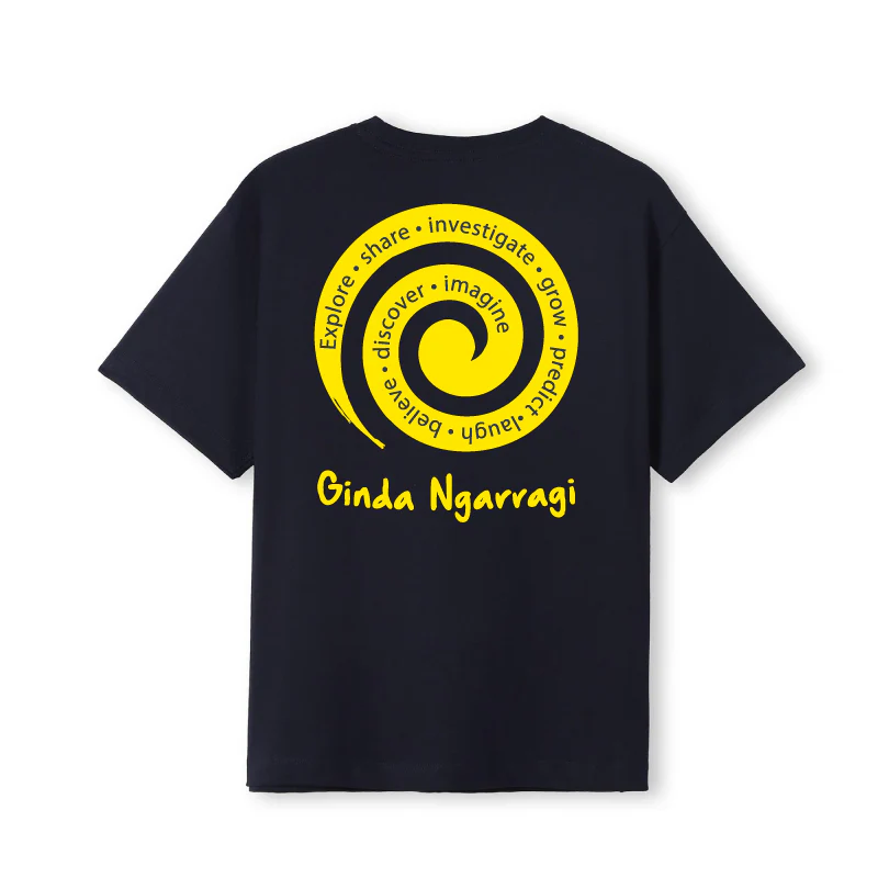 PM Community Preschool Navy Dolphin Kids Tee - Image 2
