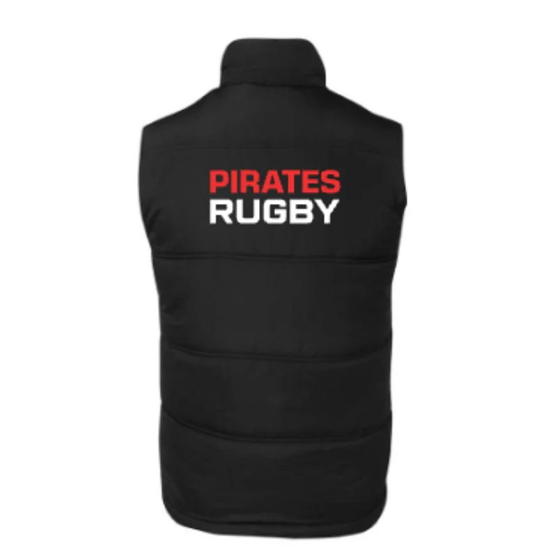 Port Macquarie Pirates Rugby Puffer Vest - Image 2