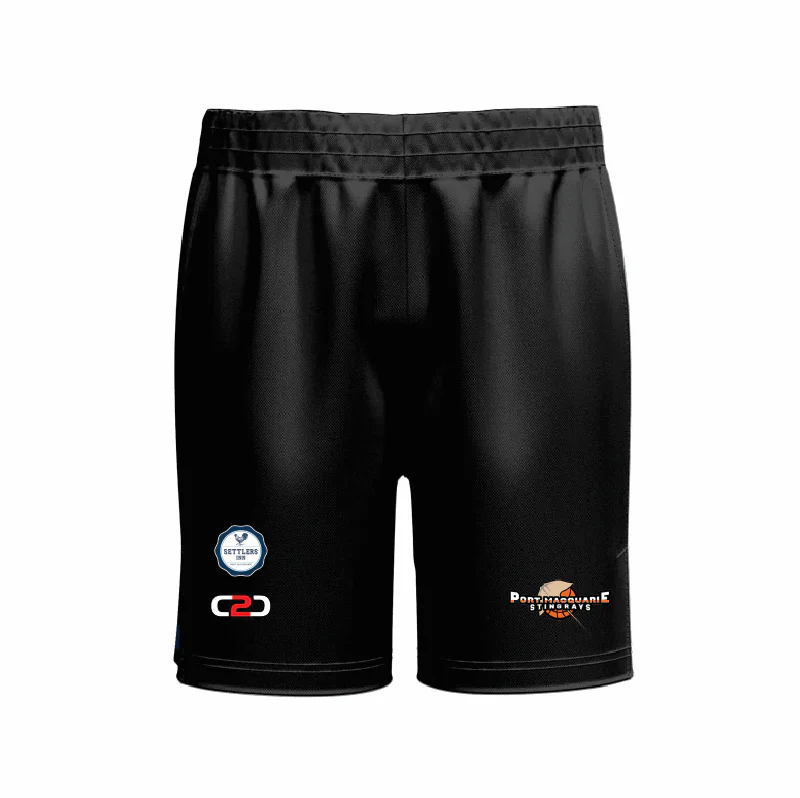 Port Macquarie Stingrays Pro Shorts Mens Youths Black