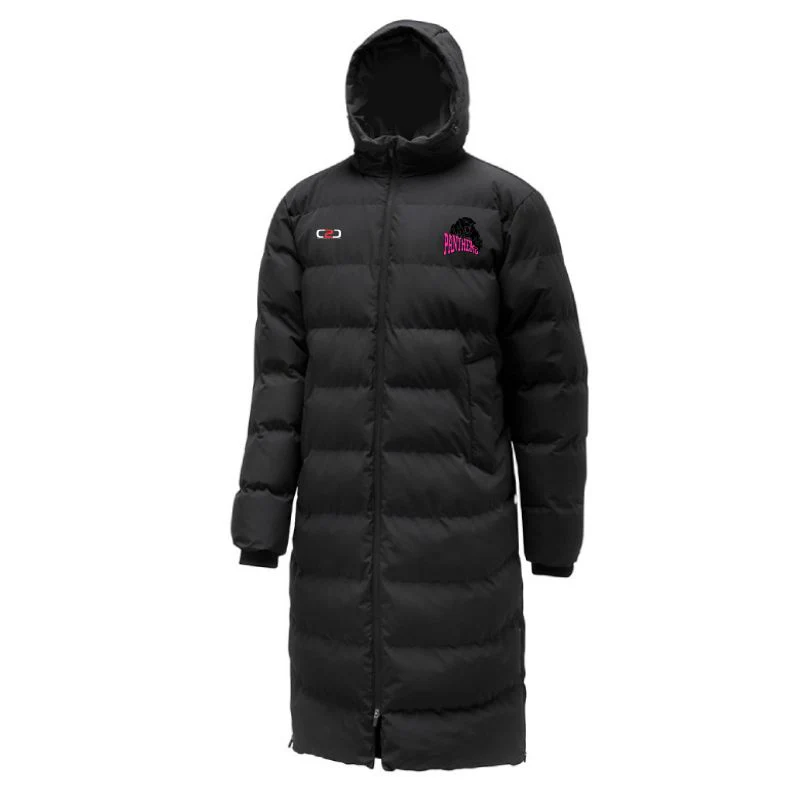 Port Panthers Premier Coaches Jackets Black