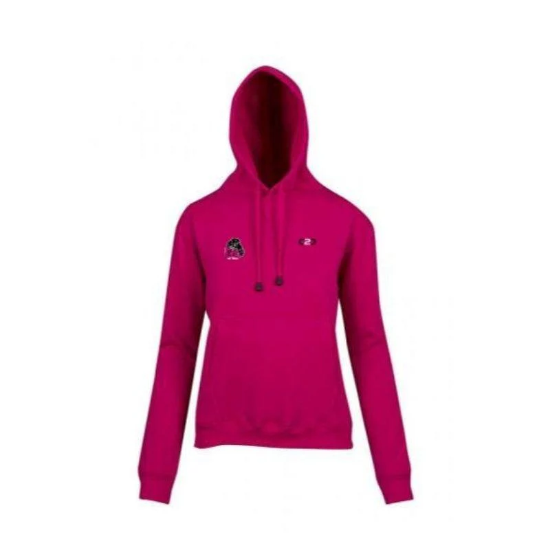 Port Panthers Stock Netball Pullover Hoodie Pink