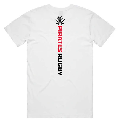 Port Pirate Cotton Tee White - Image 2