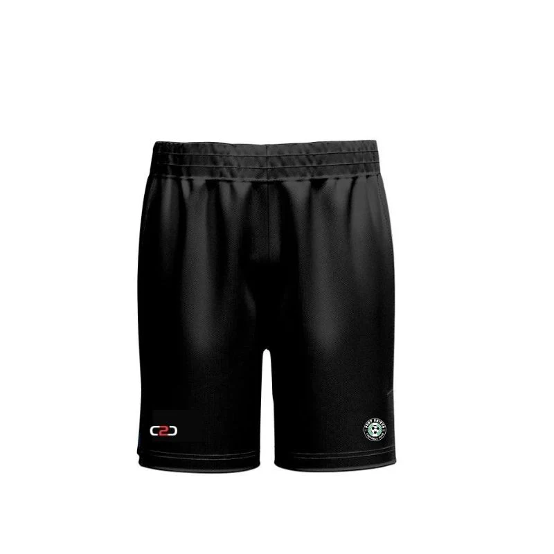 Port United Pro Shorts Mens Youths Black