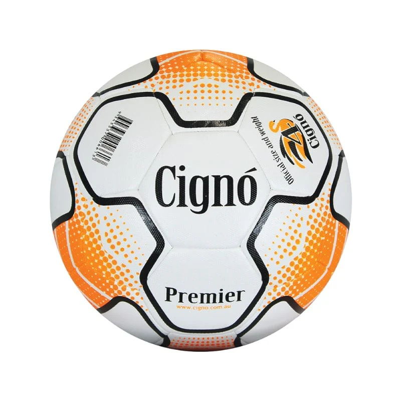 Premier Match Football Size 4 Orange/Black