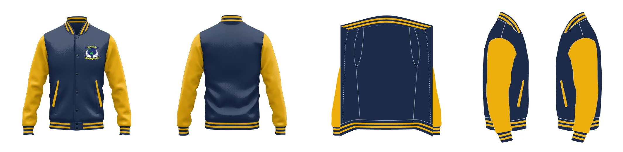 Premium Varsity Wool & PU Leather Jacket Fully Lined Design Your Own Custom