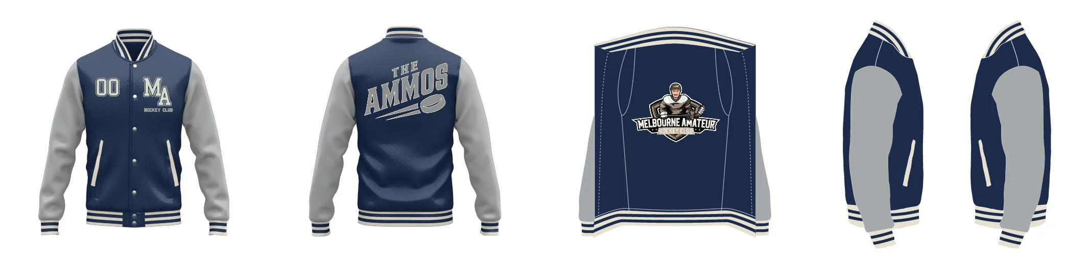 Premium Varsity Wool & PU Leather Jacket Fully Lined Design Your Own Custom