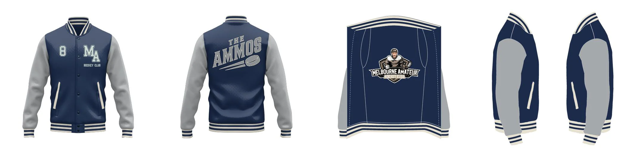 Premium Varsity Wool & PU Leather Jacket Fully Lined Design Your Own Custom