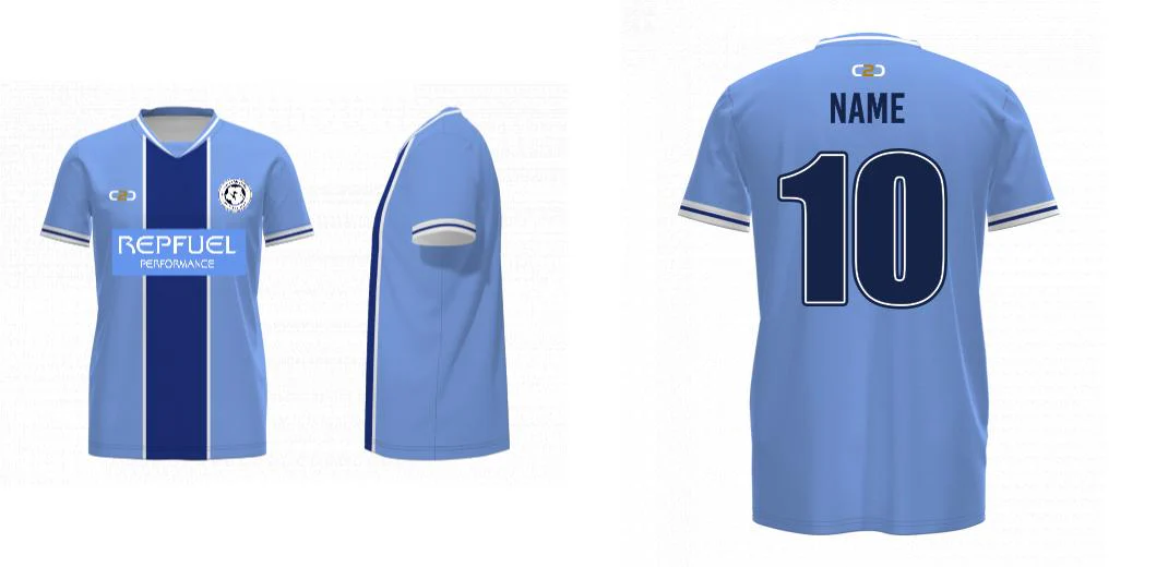 PSG Core Soccer Jersey Insert V Neck Design Your Own Custom