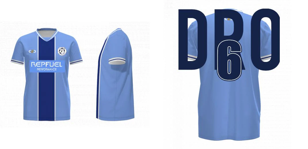 PSG Core Soccer Jersey Insert V Neck Design Your Own Custom