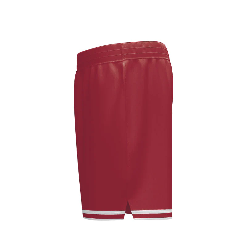 QLD Core Shorts Pro Sideseam Maroon Design Your Own Custom - Image 3