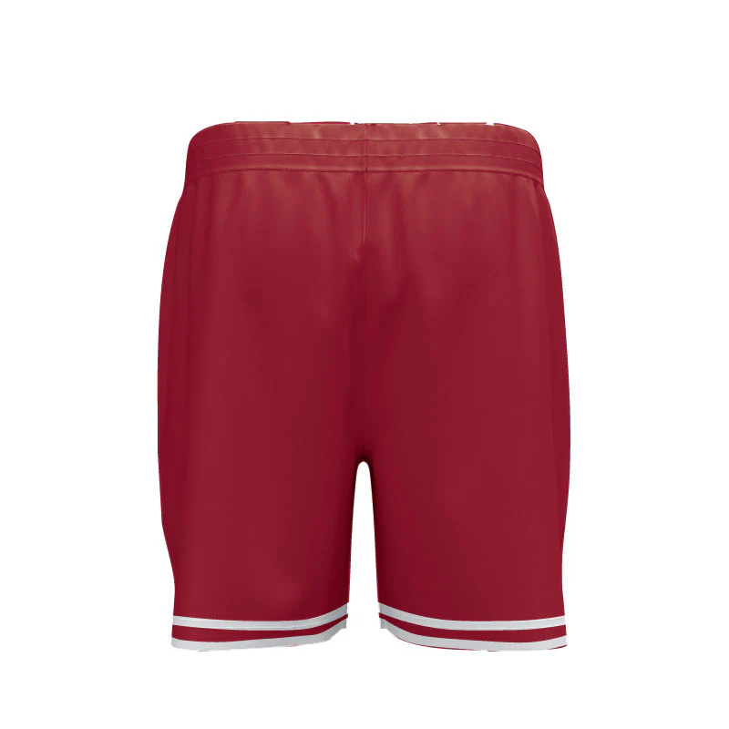 QLD Core Shorts Pro Sideseam Maroon Design Your Own Custom - Image 4