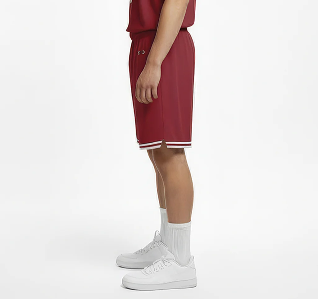 QLD Core Shorts Pro Sideseam Maroon Design Your Own Custom - Image 7