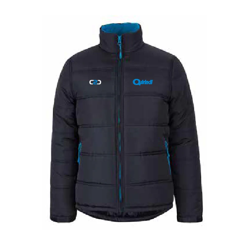 Quirindi Netball Puffer Jacket Black